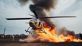 网络主播直播试飞自制直升机坠毁，事故遇难暴露严重安全隐患